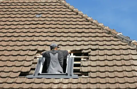 Pose de velux - Bouin